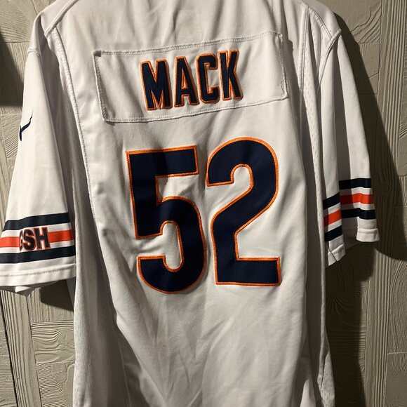 Men's White NIKE NFL Bear's Jersey - Picture 4 of 5